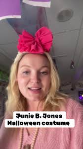 Junie B. Jones Halloween teacher costume. Easy book character most students  should understand it if not, bring the book around with you all day.