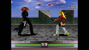 Battle Arena Toshinden 4 [PS1] - play as Vermilion (old) - YouTube
