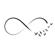 Infinity tattoos symbolize the everlasting love for each other and how your love has no boundaries when it comes. Freedom Infinity Symbol With Swallows Couch Throw Pillow By Pixxart Cover 16 X 16 With Pillow Inse Freedom Tattoos Freedom Symbol Tattoo Infinity Tattoos