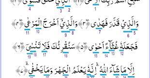 Surat ini terdiri atas 8 ayat dan termasuk golongan surat makkiyah. Hukum Tajwid Al Quran Surat Al A La Ayat 1 11 Lengkap Dengan Penjelasannya