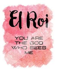 El Roi You Are The God Who Sees Me Printable Wall Art Etsy In 2020 Names Of God Bible Quotes God