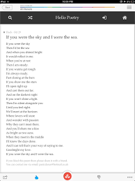 Hello Poetry Hello Poetry Poetry Reflection