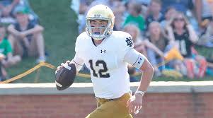 Not only does that match the rest of the nfl draft landscape. Notre Dame Football The Time Was Right For Ian Book