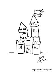 A hostel made entirely from sand will pop up on australia's gold coast on wednesday. Drawing Castle 62234 Buildings And Architecture Printable Coloring Pages