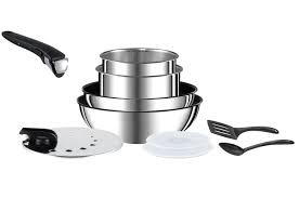 Poele Sauteuse Tefal Ingenio Preference 10 Pieces Inox Set Tefal Ingenio Preference 10 Pieces Inox Darty Batterie De Cuisine Induction Inox Batterie De Cuisine