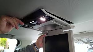 How To Remove Roof Mount Display From Gmc Yukon 2015 For Repair Youtube