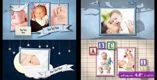 Animating your images and videos in a clean, modern and stylish slideshows is as easy as pie with free after effects slideshow templates. Baby Free After Effects Templates After Effects Intro Template Shareae