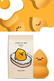 Holika Holika Lazy Easy All In One Master Holika Holika Lazy Joy Egg Bun Puff Gudetama Edition Beauty Makeup Halloween Makeup Beauty