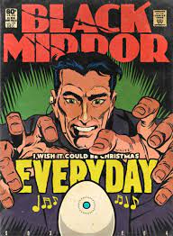 What If Black Mirror Episodes Were On The Covers Of Classic Style Comic Books Black Mirror Mirror Comic Covers