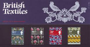 Manufacture and sale of textiles. British Textiles 1982 Collect Gb Stamps