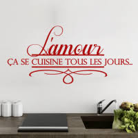 Dans La Cuisine On Y Cuisine Aussi Avec Amour Citation Cuisine Sticker Cuisine Amour