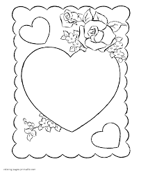 Plus, it's an easy way to celebrate each season or special holidays. Coloring Valentine Cards Coloring Pages Printable Com