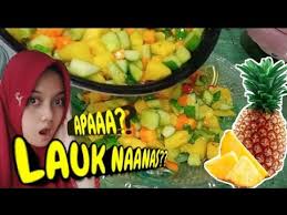 Belajar masak nasikebuli acar nanas pelengkap nasi kebuli simple n easy. Enak Sedap Olahan Nanas Resep Acar Nanas Simple Hemat Mudah Di 2021 Rabab Minangkabau