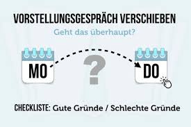 Ein ehrlicher dank, eine freundliche mail: Vorstellungsgesprach Verschieben So Einfach Geht Das