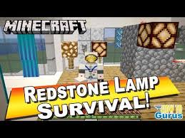 How To Make A Minecraft Redstone Lamp Design With Switch Redstone Lamp In 2020 Minecraft Redstone Lamp Minecraft Redstone Lamp Design