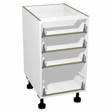 Buy fixwal 26pcs clear drawer organizers set 4 size drawer tray dividers organizers versatile kitchen utensil bathroom office storage divider bin for desk makeup dresser vanity cabinet: Nouveau Base Cabinet Drawer Unit 4 Drawers Kitchen Cabinets Mitre 10
