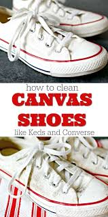 How To Clean Canvas Shoes In 2020 Clean Canvas Shoes Canvas Shoes Window Cleaning Tips