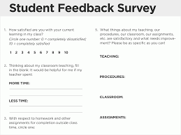 College Board Teacher Feedback Form Improving Teaching With Expert Feedback From Students Edutopia Col Feedback For Students Improve Teaching Student Voice