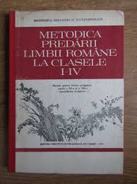 Metodica predării limbii şi literaturii române, metodica predării matematicii etc. Ioan Serdean Metodica Predarii Limbii Romane La Clasele I Iv CumpÄƒrÄƒ