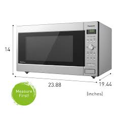 Inverter panasonic dimension 4 genius nn how do i unlock the panasonic genius inverter size . Mua Panasonic Microwave Oven Nn Sd945s Stainless Steel Countertop Built In With Inverter Technology And Genius Sensor 2 2 Cubic Foot 1250w Tren Amazon Má»¹ Chinh Hang 2021 Fado