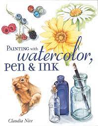Create worlds of incredible pen, ink and watercolor art with claudia nice! Amazon Com Painting With Watercolor Pen Ink 8601406345195 Nice Claudia Books