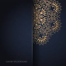 Download Gold Flower Mandala On Dark Background For Free In 2020 Flower Mandala Gold Flowers Dark Backgrounds