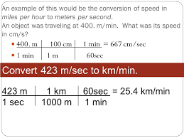 How to convert cm to m: Warm Up Complete The Following Conversions 5days S 2 5 M Cm Ppt Download