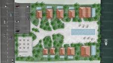 Architectural Site Plan Rendering for Real Estate Agencies