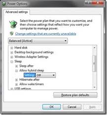 This allows the user to turn off the pc without the need to worry about opening the previously opened. How To Really Turn Off Hibernation In Windows 7 Super User