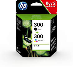 Commandez votre cartouche hp pour imprimante hp deskjet d1663 au meilleur prix avec office toner. Hp 300 Pack De 2 Noir Cyan Magenta Jaune Cartouche D Encre Originale Pas Cher Bureau Vallee