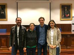 Luca and Raquel: old friends together after 15 years!