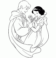 Blanca nieves para colorear blanca nieves y el principe blancanieves con los 7 enanitos para pintar. Dibujo Para Colorear Blancanieves Y El Principe Snow White Coloring Pages Cartoon Coloring Pages Disney Coloring Pages