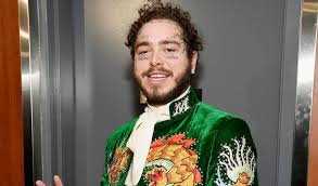 And somehow pulls it off. Post Malone Fans Upset Over His Drastic Haircut Face Tattoo Iheartradio