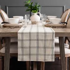 Dining room table runner on alibaba.com are available in sizes that suit all standard sizes of table and can also be customized. Plymouth Plaid Table Runner 80 In Kirklands