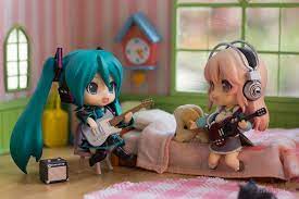 Nendoroid Hatsune Miku 2 0 In Her Bedroom Nendoroid Nendoroid Anime Nendoroid Photography