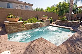 After a long day of work, dipping in a pool is one of the best ways to relieve stress and fatigue. Small Backyard Pool Designs Novocom Top