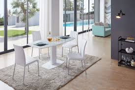 Exclusive Leather And Glass Top Leather Designer Table And Chairs Set Modern Dining Room Set Glass Top Dining Table Contemporary Dining Sets