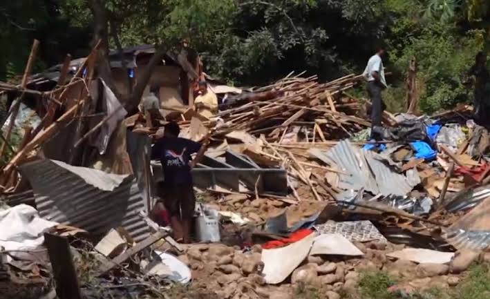 Nearly A Dozen Rohingya Structures On Forest Land Demolished In Jammu