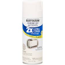 Rustoleum off white spray paint. Rust Oleum American Accents Ultra Cover 2x Satin Heirloom White Spray Paint And Primer In 1 12 Oz Walmart Com Walmart Com