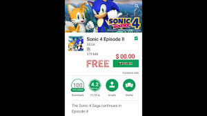 Sonic 4 episode ii thd lite mod: Sonic 4 Episode 1 Android For Sale Off 60
