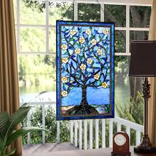 This is a beautiful handmade handcrafted stained glass window panel. Outdoor Stained Glass Panels You Ll Love In 2021 Wayfair