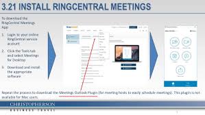 Ring Central Meetings
