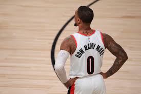 Enhance your fan gear with the latest damian lillard gear and represent your favorite basketball player at the next game. Portland Trail Blazers Players Wear Social Justice Phrases On Backs Of Jerseys At Nba Restart Oregonlive Com