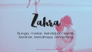 Check spelling or type a new query. Arti Nama Zahra Posbunda