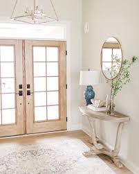 Maybe you would like to learn more about one of these? Wood French Patio Doors Light Farmhouse Style Entryway Pella