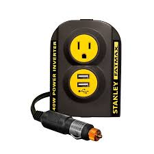 Stanley Fatmax 140w Power Inverter With Usb Pci140 Walmart Com Power Inverters Usb Dual Usb