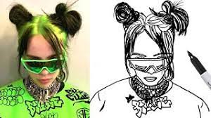 Book your festival tickets, accommodation, transfers and extras in just a few clicks. How To Draw Billie Eilish W Guidelines Easy Youtube