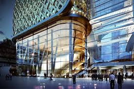 The outer fabric weaves a too brief outline with harvesting the fruits of the earth. Ziraat Bank Headquarters Complex Turner Construction Company