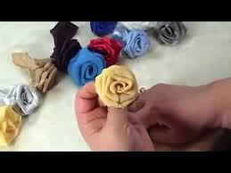 Cara Membuat Bunga Dari Kain Perca Kerajinan Tangan Kreatif Youtube Kain Perca Kain Bunga Kain