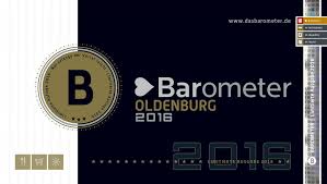 BAROMETER OLDENBURG | Limitierte Ausgabe 2016